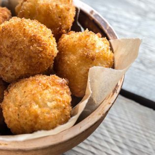 Pancetta and Onion Croquettes