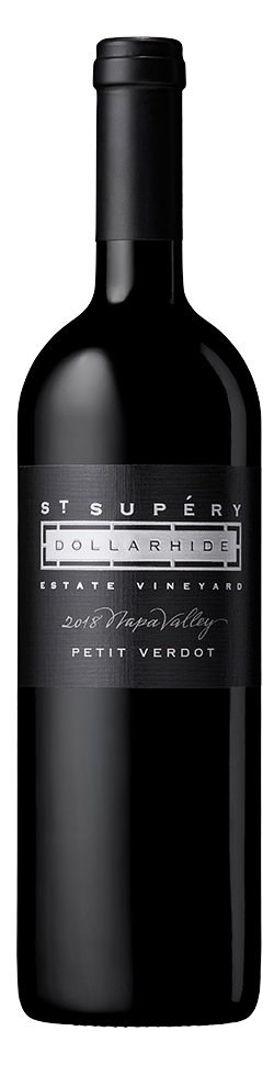 2018 Dollarhide Estate Vineyard Petit Verdot Bottle Shot