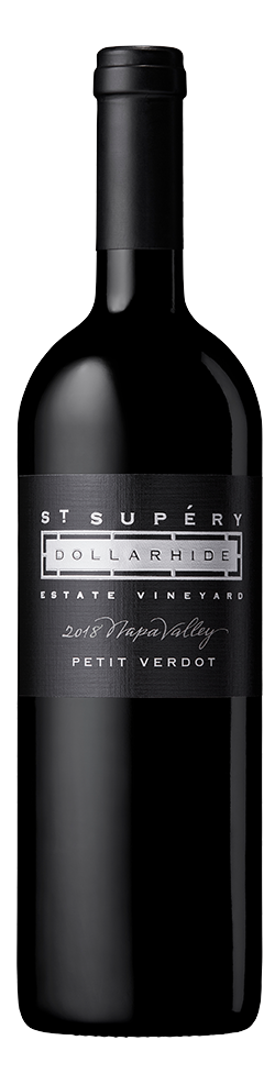 2018 Dollarhide Estate Vineyard Petit Verdot Bottle Shot