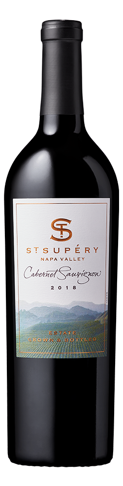 2018 Napa Valley Estate Vineyard Cabernet Sauvignon Bottle Shot